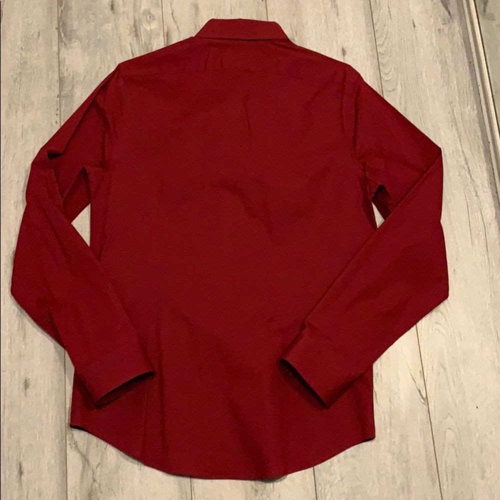 Red Express 1MX fitted button down dress … - Picture 10 of 10